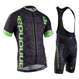 2016 Cannondale 2 pro Nuovo abbigliamento Ciclismo Completo Maglia Ciclismo Corta e Salopette verde 91778-GC