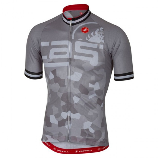 CASTELLI ATTACCO Gris Maglia Ciclismo Manica Corta 12377-BA CASTELLI ATTACCO Gris Maglia Ciclismo Manica Corta 12377-BA