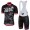 CASTELLI ATTACCO nero abbigliamento Ciclismo Completo Maglia Ciclismo Corta e Salopette 28194-ED