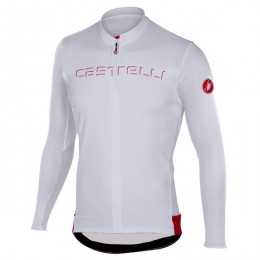 CASTELLI Prologo 5 bianco Maglie Ciclismo Manica Lunga 37387-MU