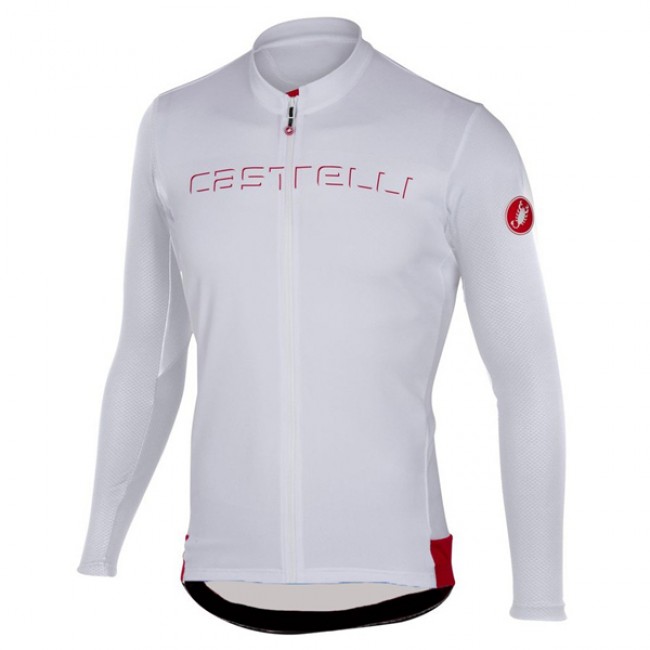 CASTELLI Prologo 5 bianco Maglie Ciclismo Manica Lunga 37387-MU CASTELLI Prologo 5 bianco Maglie Ciclismo Manica Lunga 37387-MU