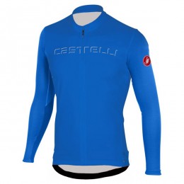 CASTELLI Prologo 5 blu Maglie Ciclismo Manica Lunga 42821-QT