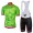 CASTELLI ATTACCO verde abbigliamento Ciclismo Completo Maglia Ciclismo Corta e Salopette 44379-BD