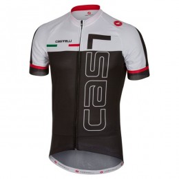 Castelli Spunto Saturn nero Maglia Ciclismo Manica Corta 44925-QW