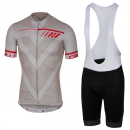 Castelli Velocissimo Gris abbigliamento Ciclismo Completo Maglia Ciclismo Corta e Salopette 47108-QY