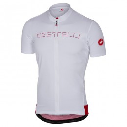 CASTELLI Prologo 5 bianco Maglia Ciclismo Manica Corta 57716-VJ