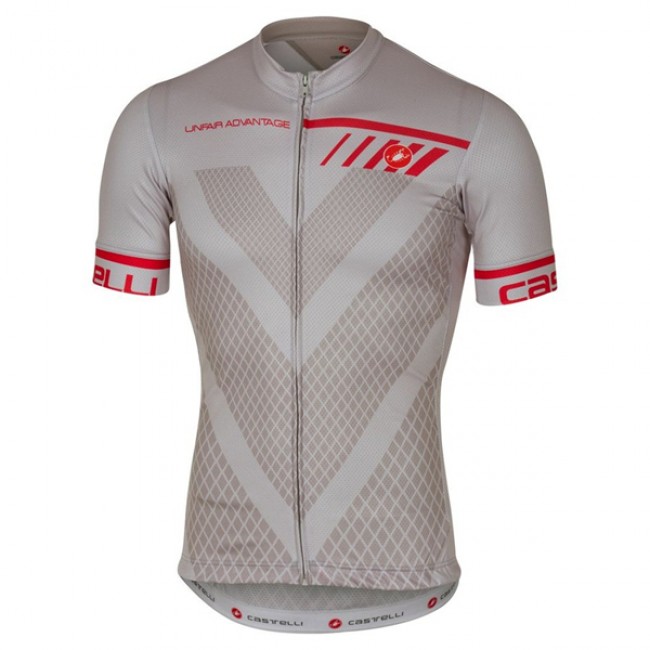 Castelli Velocissimo Gris Maglia Ciclismo Manica Corta 69124-UX Castelli Velocissimo Gris Maglia Ciclismo Manica Corta 69124-UX