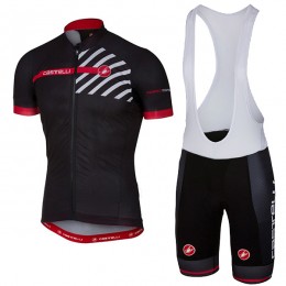 CASTELLI Free AR 4.1 nero abbigliamento Ciclismo Completo Maglia Ciclismo Corta e Salopette 71337-NT