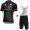 Chianti Nuovo abbigliamento Ciclismo Completo Maglia Ciclismo Corta e Salopette nero 49087-UO