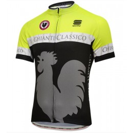 Chianti Maglia Ciclismo Manica Corta Fluo giallo 68742-AF