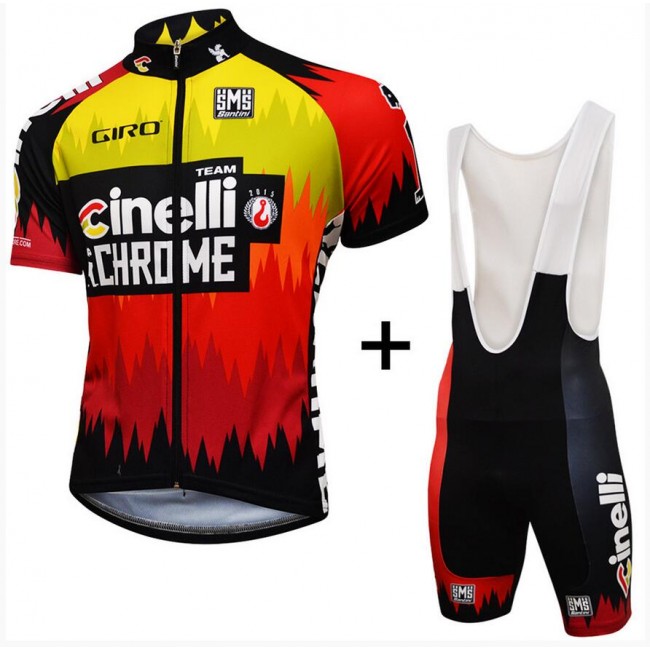 2016 Cinelli Chrome Nuovo abbigliamento Ciclismo Completo Maglia Ciclismo Corta e Salopette 60430-BU 2016 Cinelli Chrome Nuovo abbigliamento Ciclismo Completo Maglia Ciclismo Corta e Salopette 60430-BU