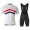 DE MARCHI Superleggera bianco Nuovo abbigliamento Ciclismo Completo Maglia Ciclismo Corta e Salopette 91820-NM
