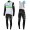 2016 Team Dimension Date bianco Thermo Squadre Pro Abbigliamento Ciclismo Maglia Ciclismo Manica Lunga e Salopette Lunga 22893-VV