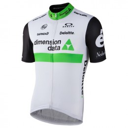 2016 Team Dimension Date bianco abbigliamento Maglie Ciclismo Manica Corta 69810-RZ