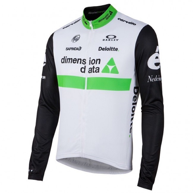 2016 Team Dimension Date bianco Maglie Ciclismo Manica Lunga 71854-IR 2016 Team Dimension Date bianco Maglie Ciclismo Manica Lunga 71854-IR