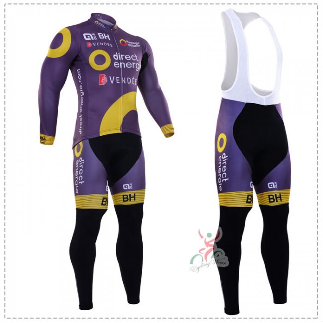 2016 Direct Energie purple Abbigliamento Ciclismo Maglia Ciclismo Manica Lunga e Salopette Lunga 18464-PN 2016 Direct Energie purple Abbigliamento Ciclismo Maglia Ciclismo Manica Lunga e Salopette Lunga 18464-PN