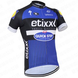 2016 QUICK STEP Pro Maglia Ciclismo Manica Corta blu 32226-GV