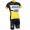 2016 QUICK STEP Pro abbigliamento Bici Completo Maglia Ciclismo Corta e Pantaloncini giallo 42754-CC