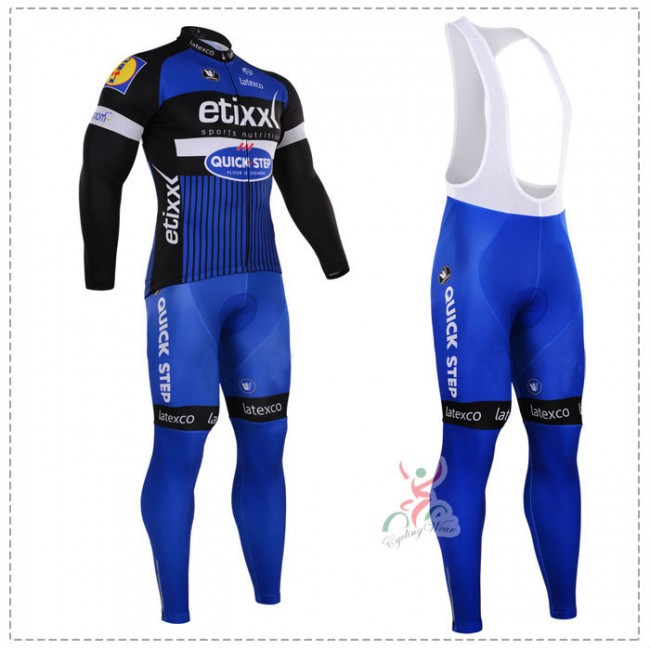 2016 ETIXX - QUICK STEP Abbigliamento Ciclismo Maglia Ciclismo Manica Lunga e Salopette Lunga 69498-YT 2016 ETIXX - QUICK STEP Abbigliamento Ciclismo Maglia Ciclismo Manica Lunga e Salopette Lunga 69498-YT