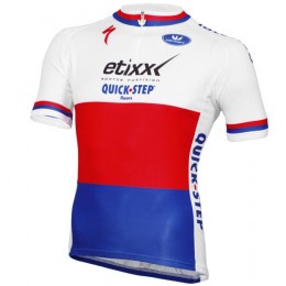 2016 Quick Step Maglia Ciclismo Manica Corta bianco 81521-CJ