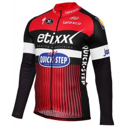 2016 Etixx -Quick Step TDF edizione Rosso Maglie Ciclismo Manica Lunga 89390-YP