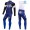 2016 Etixx -Quick Step blu Thermo Squadre Pro Abbigliamento Ciclismo Maglia Ciclismo Manica Lunga e Salopette Lunga 96782-LH