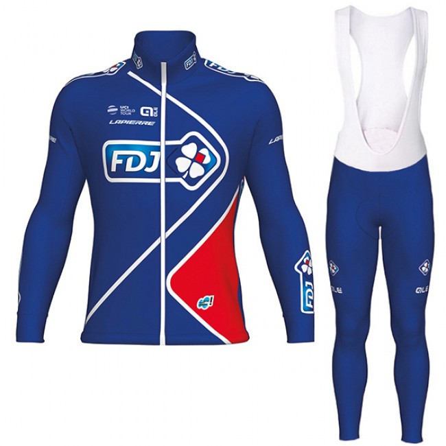 FDJ Pro 2017 blu Nuovo Abbigliamento Ciclismo Maglia manica lunga e Calzamaglia con bretelle 39966-XL FDJ Pro 2017 blu Nuovo Abbigliamento Ciclismo Maglia manica lunga e Calzamaglia con bretelle 39966-XL