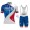 FDJ Pro 2017 Nuovo abbigliamento Ciclismo Completo Maglia Ciclismo Corta e Salopette 96894-XP