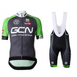 2016 GCN verde Nuovo abbigliamento Ciclismo Completo Maglia Ciclismo Corta e Salopette 56386-RC