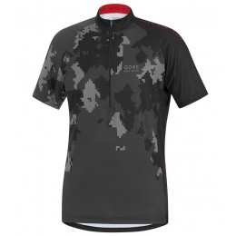 2016 GORE Element Digit Camo anthracite gris Maglia Ciclismo Manica Corta 58925-YC