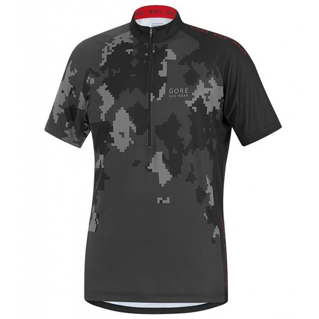 2016 GORE Element Digit Camo anthracite gris Maglia Ciclismo Manica Corta 58925-YC 2016 GORE Element Digit Camo anthracite gris Maglia Ciclismo Manica Corta 58925-YC