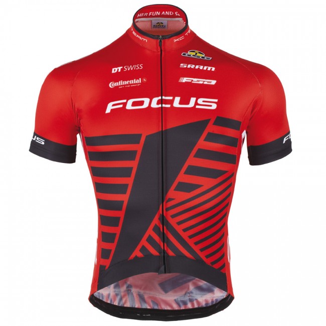 2016 GSG Focus XC Rosso Maglia Ciclismo Manica Corta 33665-QP 2016 GSG Focus XC Rosso Maglia Ciclismo Manica Corta 33665-QP