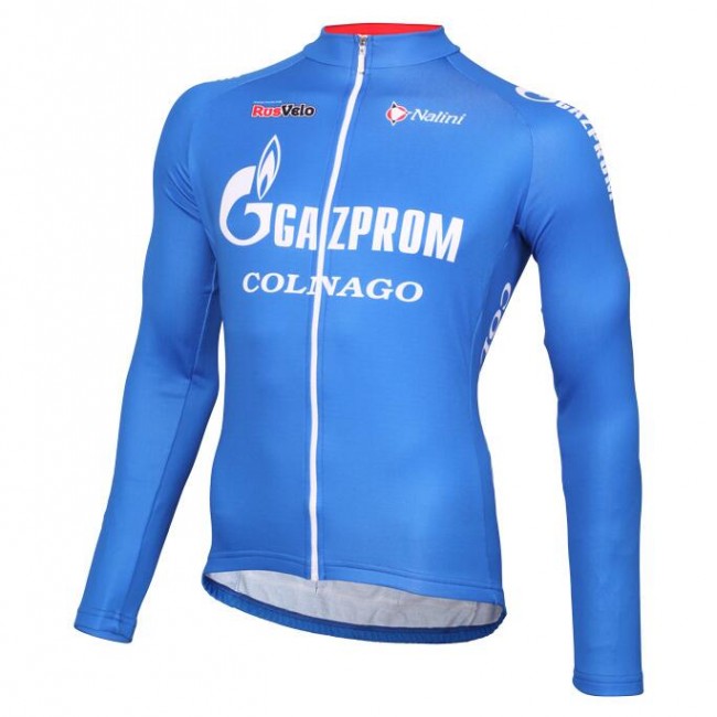 2016 Gazprom-Rusvelo Maglie Ciclismo Manica Lunga 91256-LF 2016 Gazprom-Rusvelo Maglie Ciclismo Manica Lunga 91256-LF