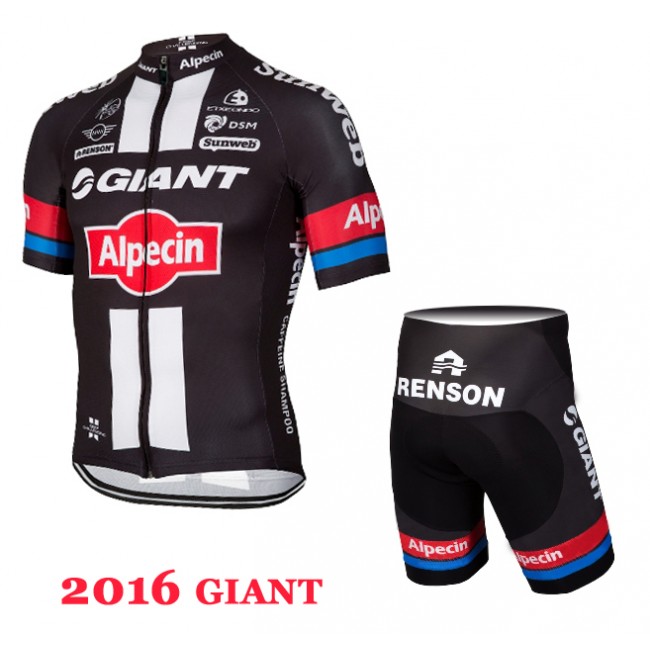 2016 Giant Nuovo abbigliamento Bici Completo Maglia Ciclismo Corta e Pantaloncini 13688-SU 2016 Giant Nuovo abbigliamento Bici Completo Maglia Ciclismo Corta e Pantaloncini 13688-SU