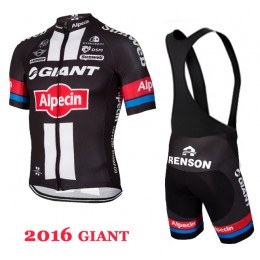 2016 Giant Nuovo abbigliamento Ciclismo Completo Maglia Ciclismo Corta e Salopette 16944-QN