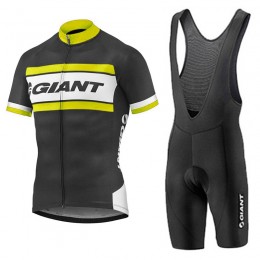 2017 Giant giallo et nero Nuovo abbigliamento Ciclismo Completo Maglia Ciclismo Corta e Salopette 25227-IE