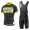 2017 Giant giallo et nero Nuovo abbigliamento Ciclismo Completo Maglia Ciclismo Corta e Salopette 25227-IE