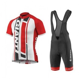 2017 Giant Rosso Nuovo abbigliamento Ciclismo Completo Maglia Ciclismo Corta e Salopette 31397-FI