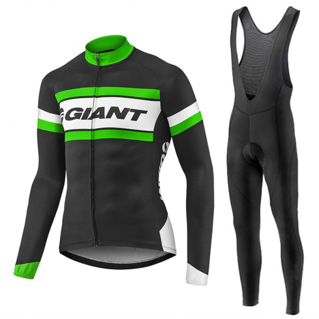 2017 Giant verde et nero Squadre Pro Abbigliamento Ciclismo Maglia Ciclismo Manica Lunga e Salopette Lunga 43416-UE 2017 Giant verde et nero Squadre Pro Abbigliamento Ciclismo Maglia Ciclismo Manica Lunga e Salopette Lunga 43416-UE