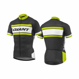 2017 Giant giallo et nero Maglia Ciclismo Manica Corta 49181-RG