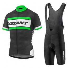2017 Giant verde et nero Nuovo abbigliamento Ciclismo Completo Maglia Ciclismo Corta e Salopette 56976-FA