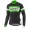2017 Giant verde et nero Maglie Ciclismo Manica Lunga 80326-QN