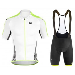 2017 Giordana Sahara bianco-verde abbigliamento Maglie Ciclismo Manica Corta et Salopette Ciclismo 21444-GK