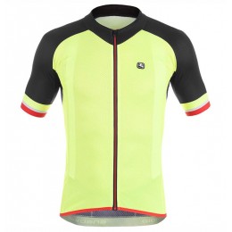 2017 Giordana Silber Line nero-giallo abbigliamento Maglie Ciclismo Manica Corta 58890-JF