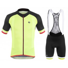 2017 Giordana Silber Line nero-giallo abbigliamento Maglie Ciclismo Manica Corta et Salopette Ciclismo 61669-GB