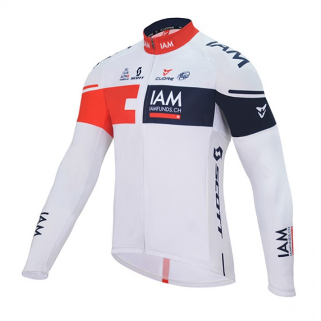 2016 IAM Maglie Ciclismo Manica Lunga 55658-PU 2016 IAM Maglie Ciclismo Manica Lunga 55658-PU