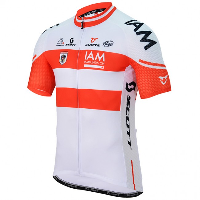IAM 2017 Austrian Maglia Ciclismo Manica Corta 51996-AM IAM 2017 Austrian Maglia Ciclismo Manica Corta 51996-AM