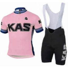 2016 KAS rose Nuovo abbigliamento Ciclismo Completo Maglia Ciclismo Corta e Salopette 88209-LT