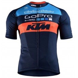 2017 KTM blu-arancia Maglia Ciclismo Manica Corta 30584-PI
