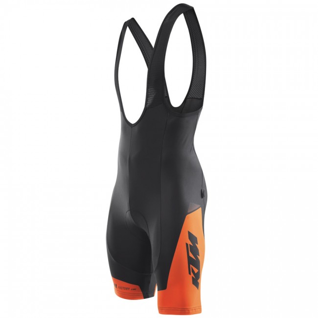 2016 KTM Factory Line 2 Salopette Ciclismo nero arancia 50237-IT 2016 KTM Factory Line 2 Salopette Ciclismo nero arancia 50237-IT
